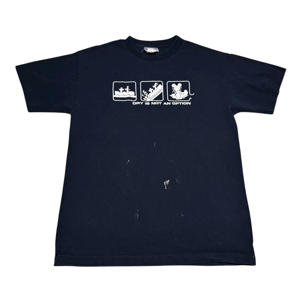 Vintage Walt Disney World Splash Mountain Paint Flaws Cotton‎ Shirt Men's Medium